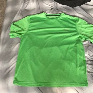 Athletic green Reebok tee